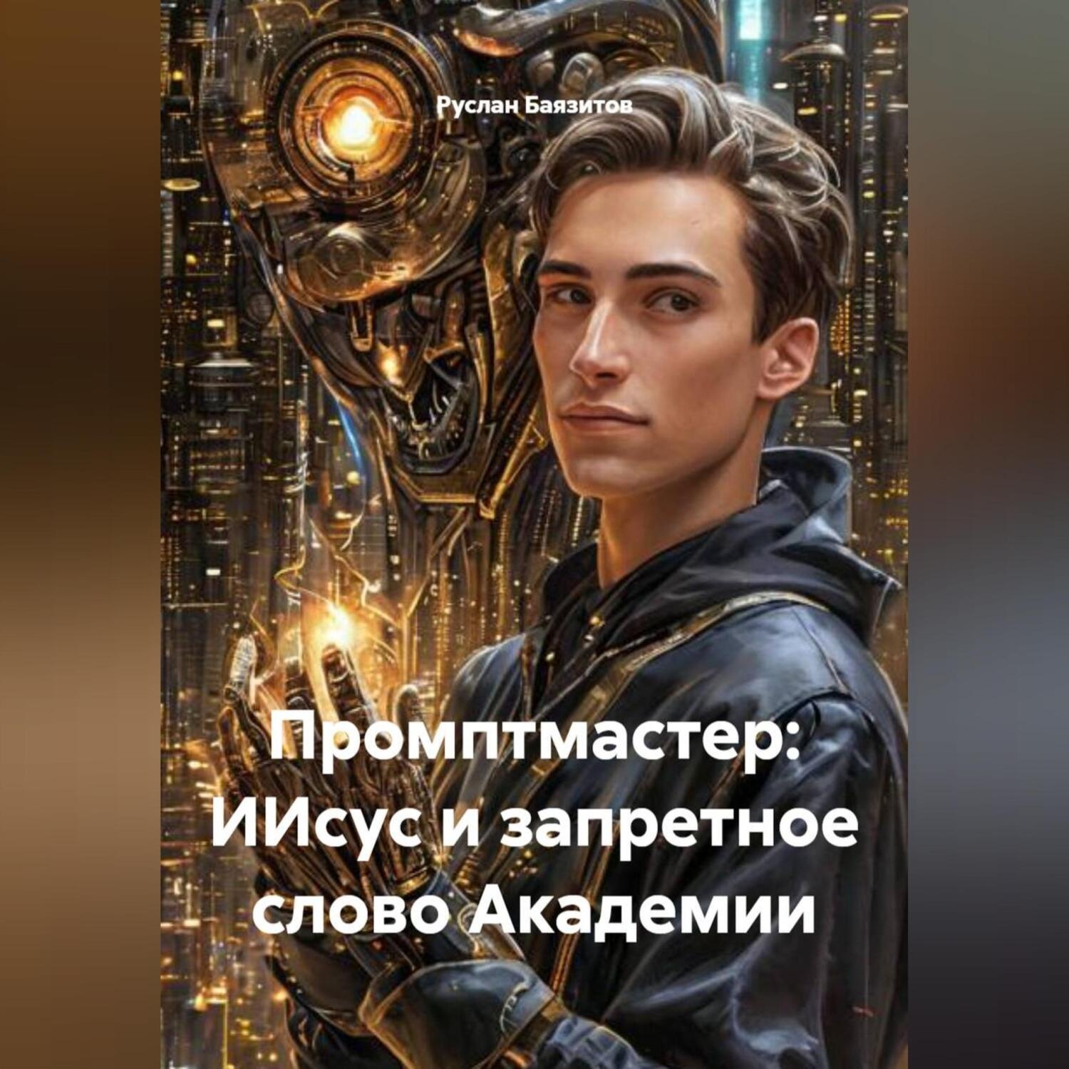 Обложка книги ««Промптмастер: ИИсус и запретное слово Академии»»