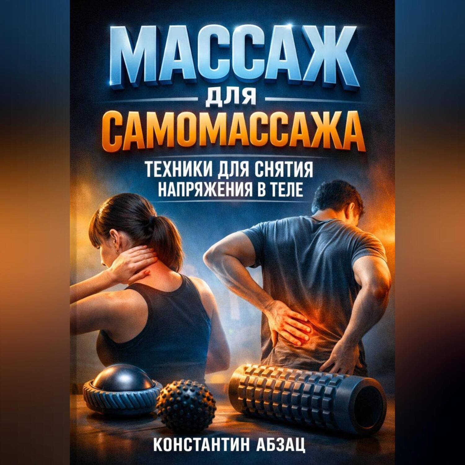Обложка книги «Массаж для самомассажа техники для снятия напряжения в теле»