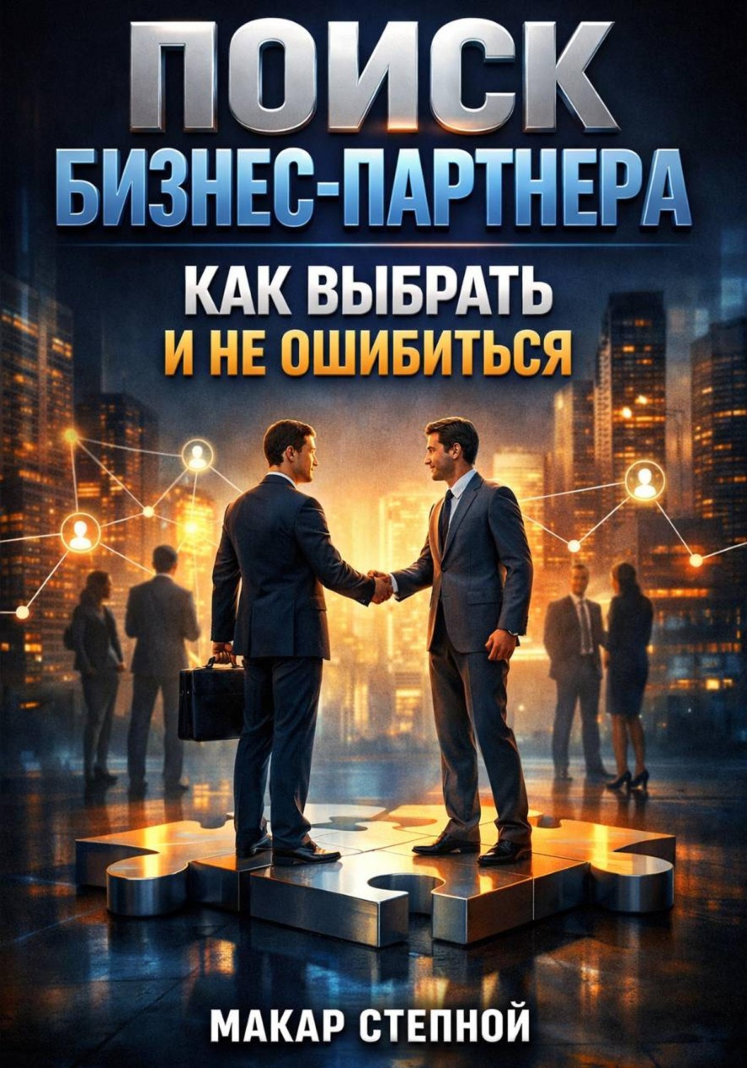 Обложка книги «Поиск бизнес-партнера. Как выбрать и не ошибиться»