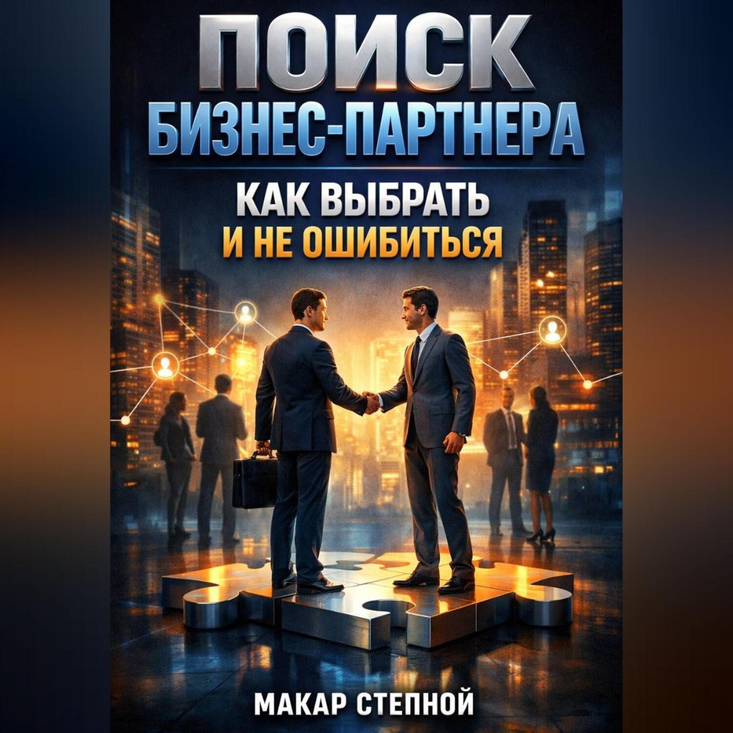 Обложка книги «Поиск бизнес партнера как выбрать и не ошибиться»