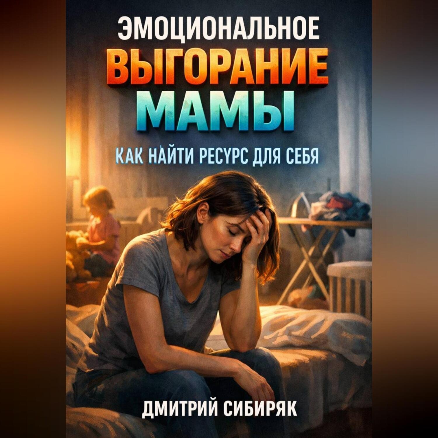 Обложка книги «Эмоциональное выгорание мамы как найти ресурс для себя»