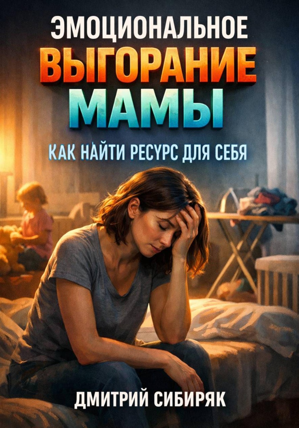 Обложка книги «Эмоциональное выгорание мамы. Как найти ресурс для себя»