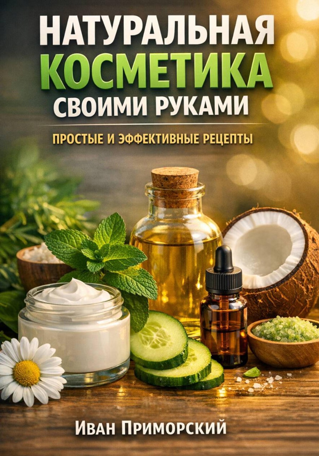 Обложка книги «Натуральная косметика своими руками. Простые и эффективные рецепты»