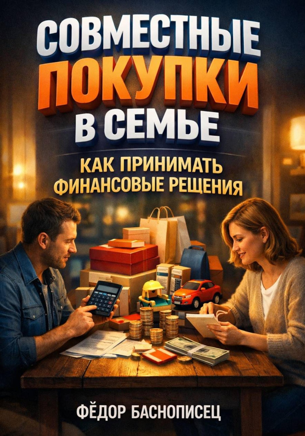 Обложка книги «Совместные покупки в семье. Как принимать финансовые решения»