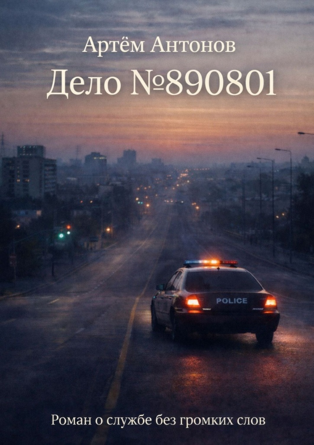 Обложка книги «Дело№890801»