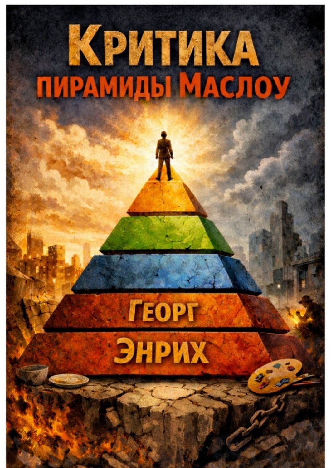 Обложка книги «Критика пирамиды Маслоу»