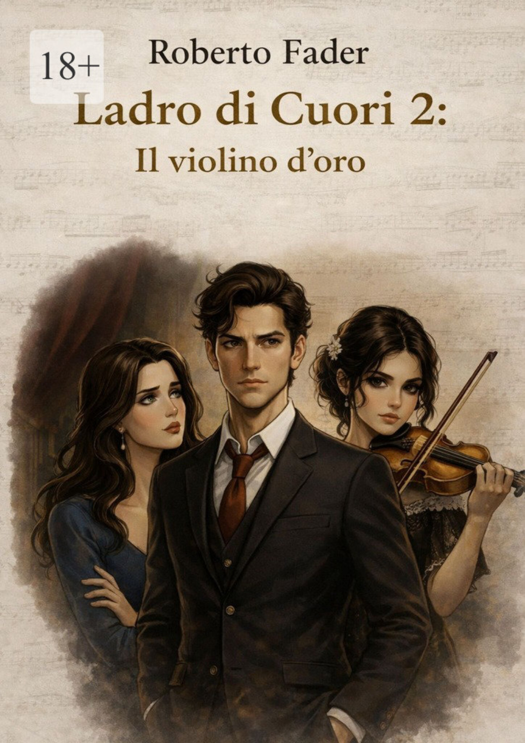 Обложка книги «Ladro di Cuori 2: Il violino d’oro»