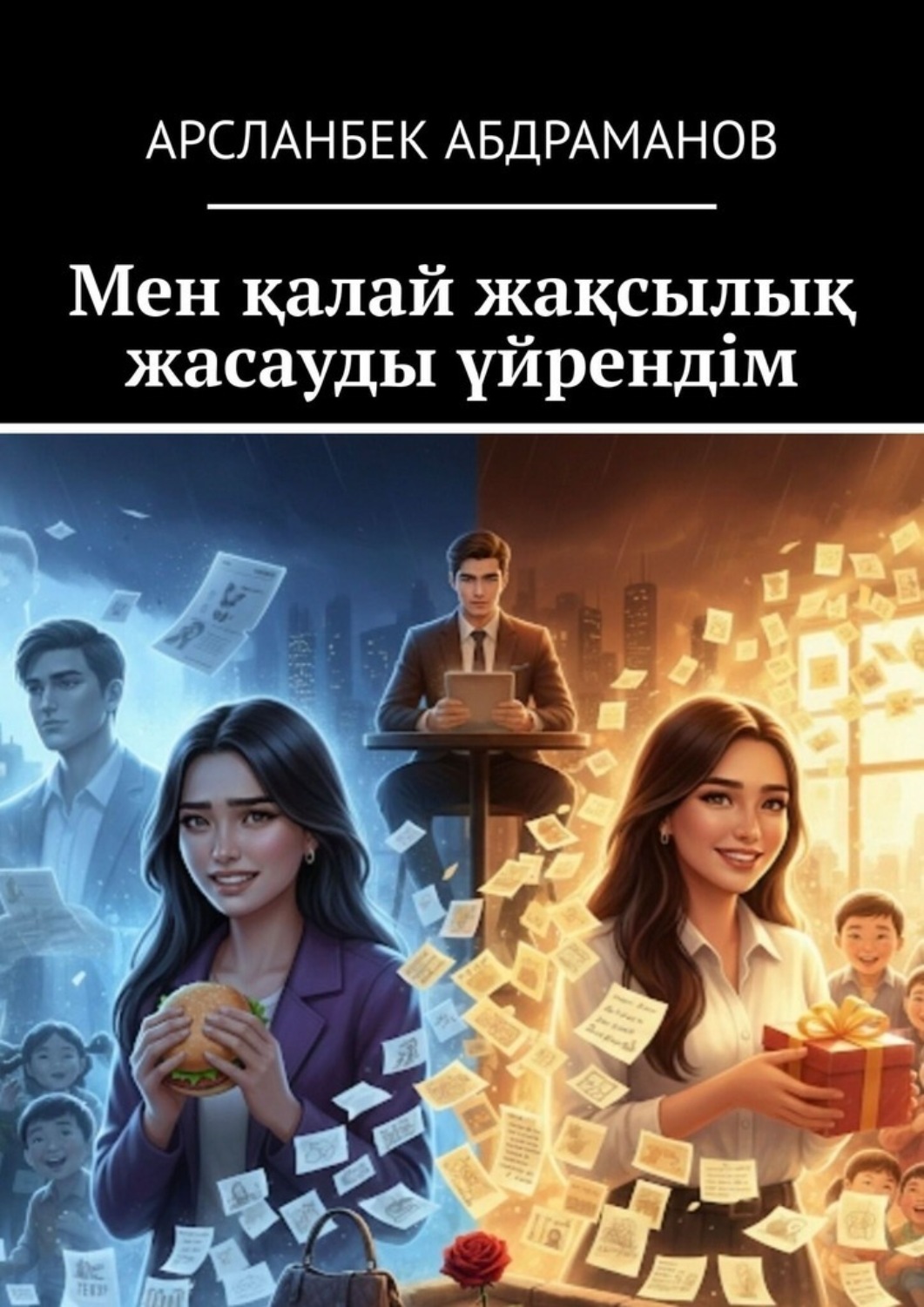Обложка книги «Мен қалай жақсылық жасауды үйрендім»