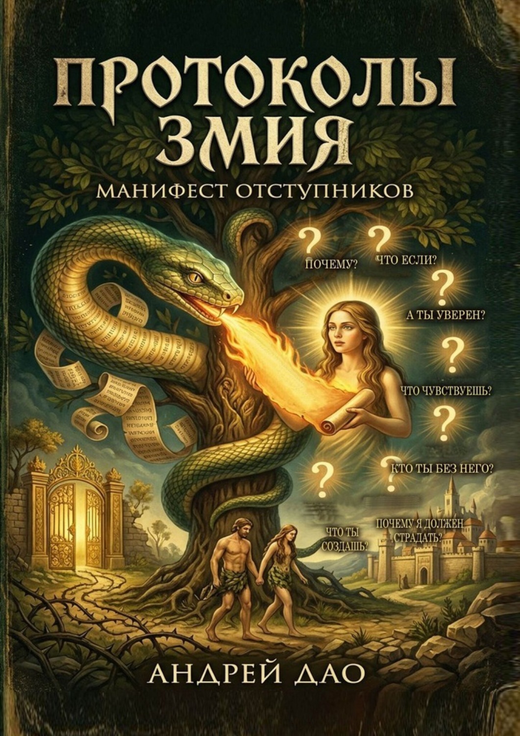 Обложка книги «Протоколы Змия»