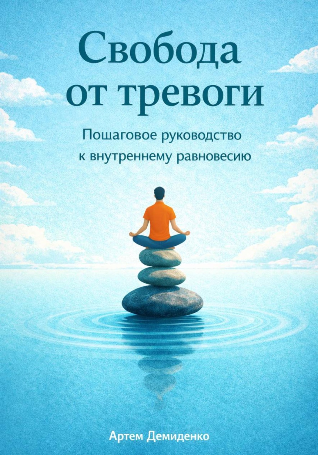 Обложка книги «Свобода от тревоги: Пошаговое руководство к внутреннему равновесию»