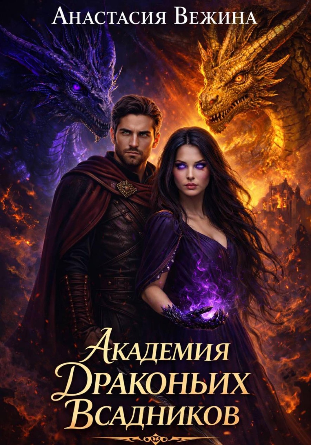 Обложка книги «Академия драконьих всадников»