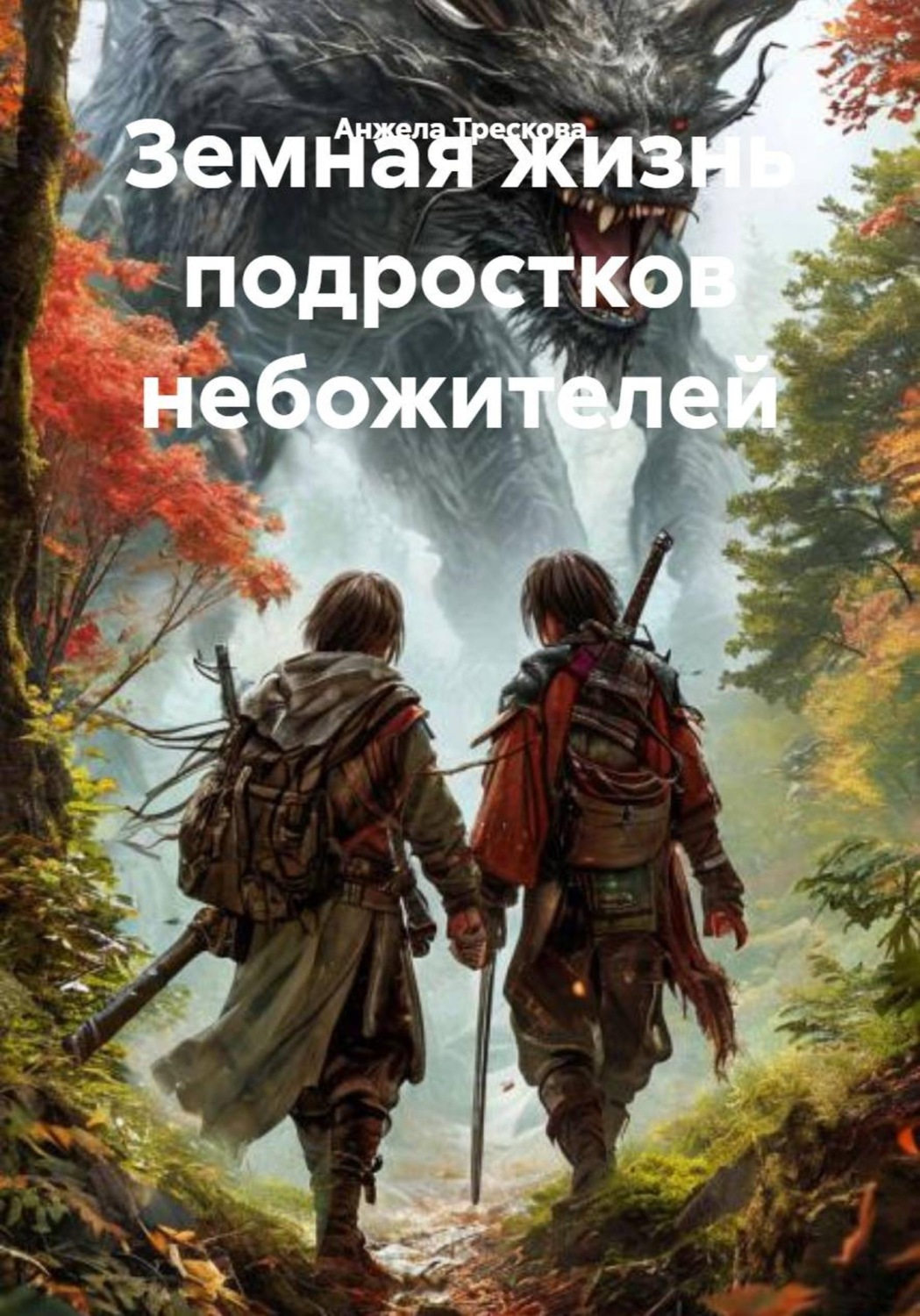 Обложка книги «Земная жизнь подростков небожителей»