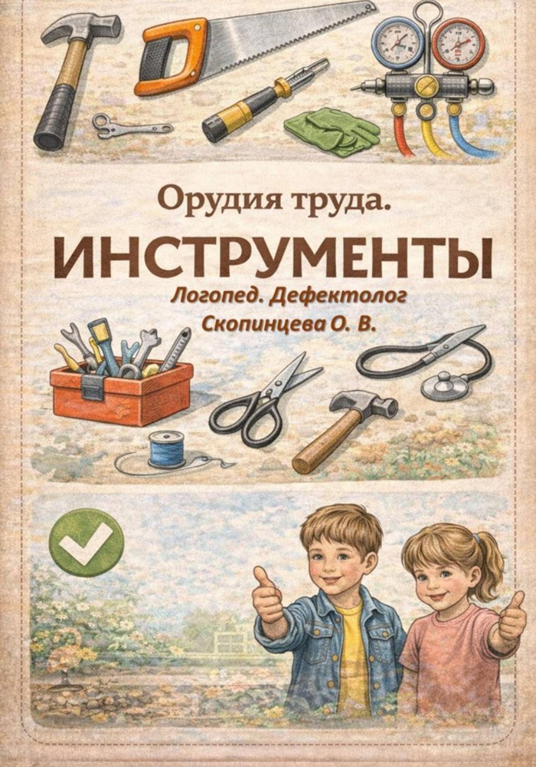 Обложка книги «Орудие труда. Инструменты»