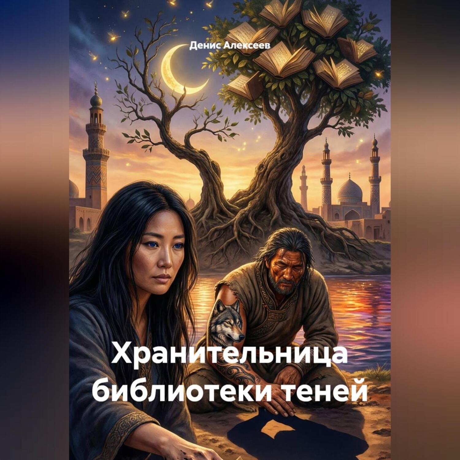 Обложка книги «Хранительница библиотеки теней»