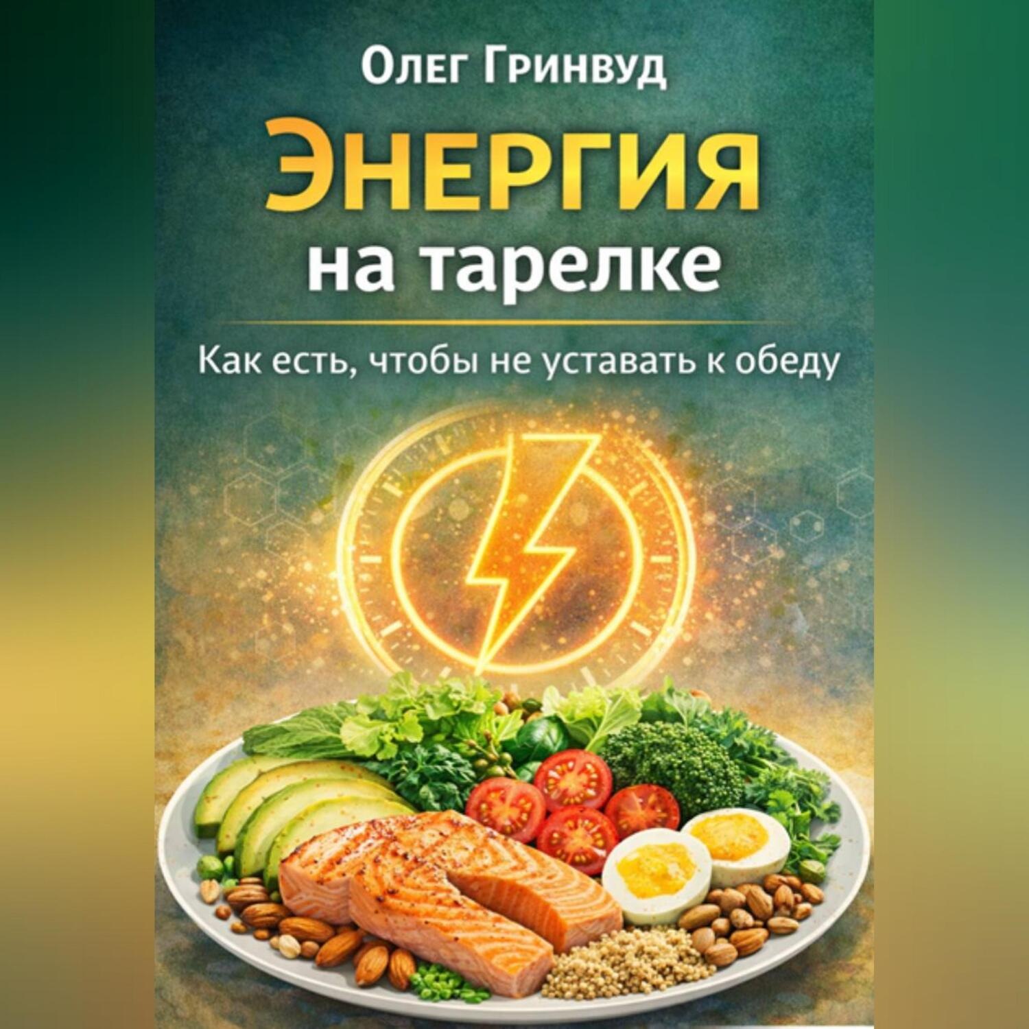 Обложка книги «Энергия на тарелке: Как есть, чтобы не уставать к обеду»