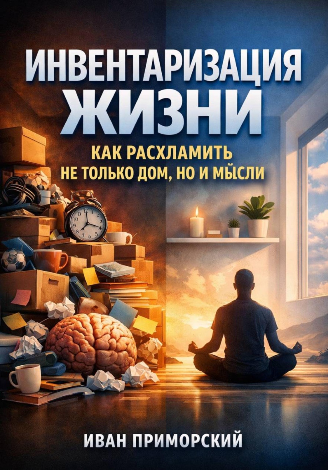 Обложка книги «Инвентаризация жизни: как расхламить не только дом, но и мысли»