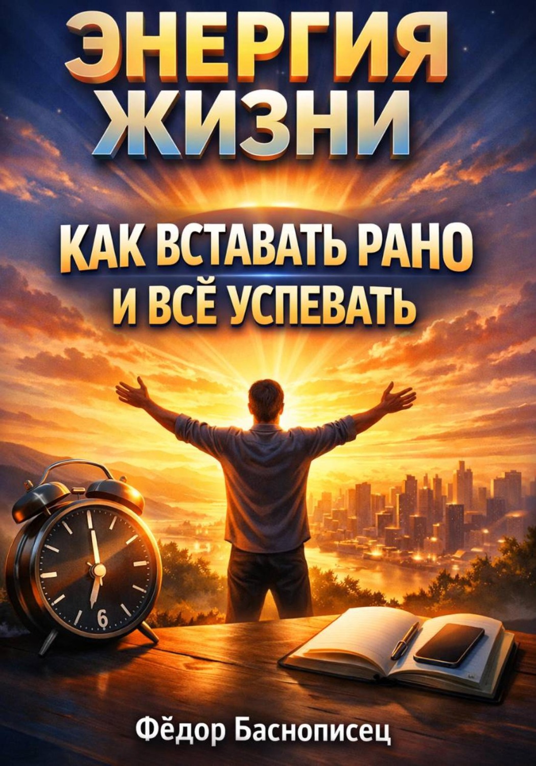 Обложка книги «Энергия Жизни. Как Вставать Рано и Все Успевать»