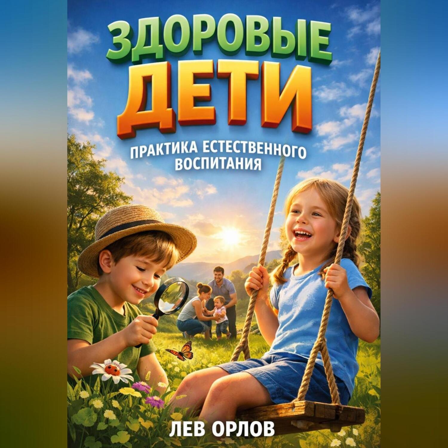 Обложка книги «Здоровые Дети Практика Естественного Воспитания»