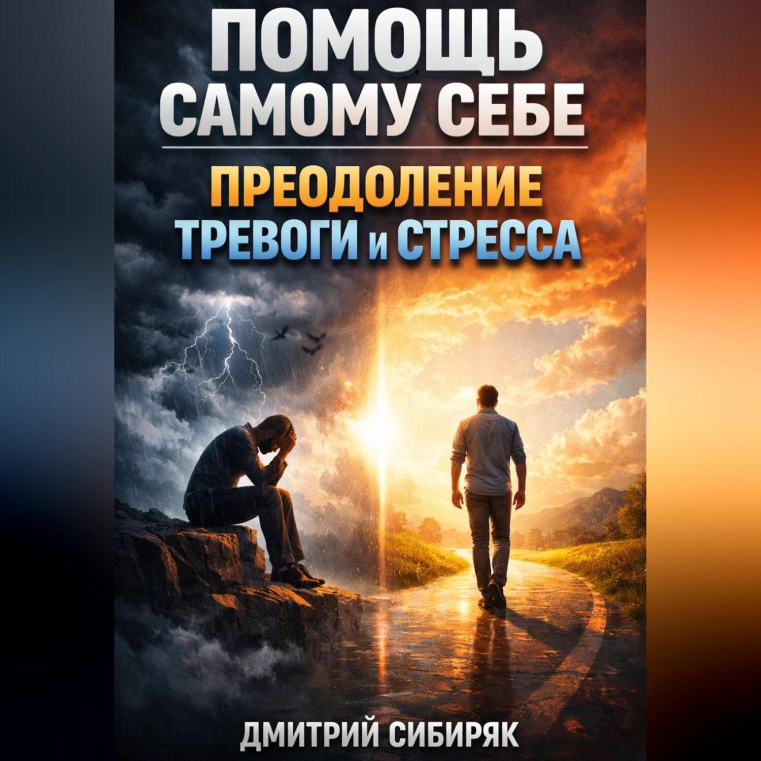 Обложка книги «Помощь Самому Себе Преодоление Тревоги и Стресса»
