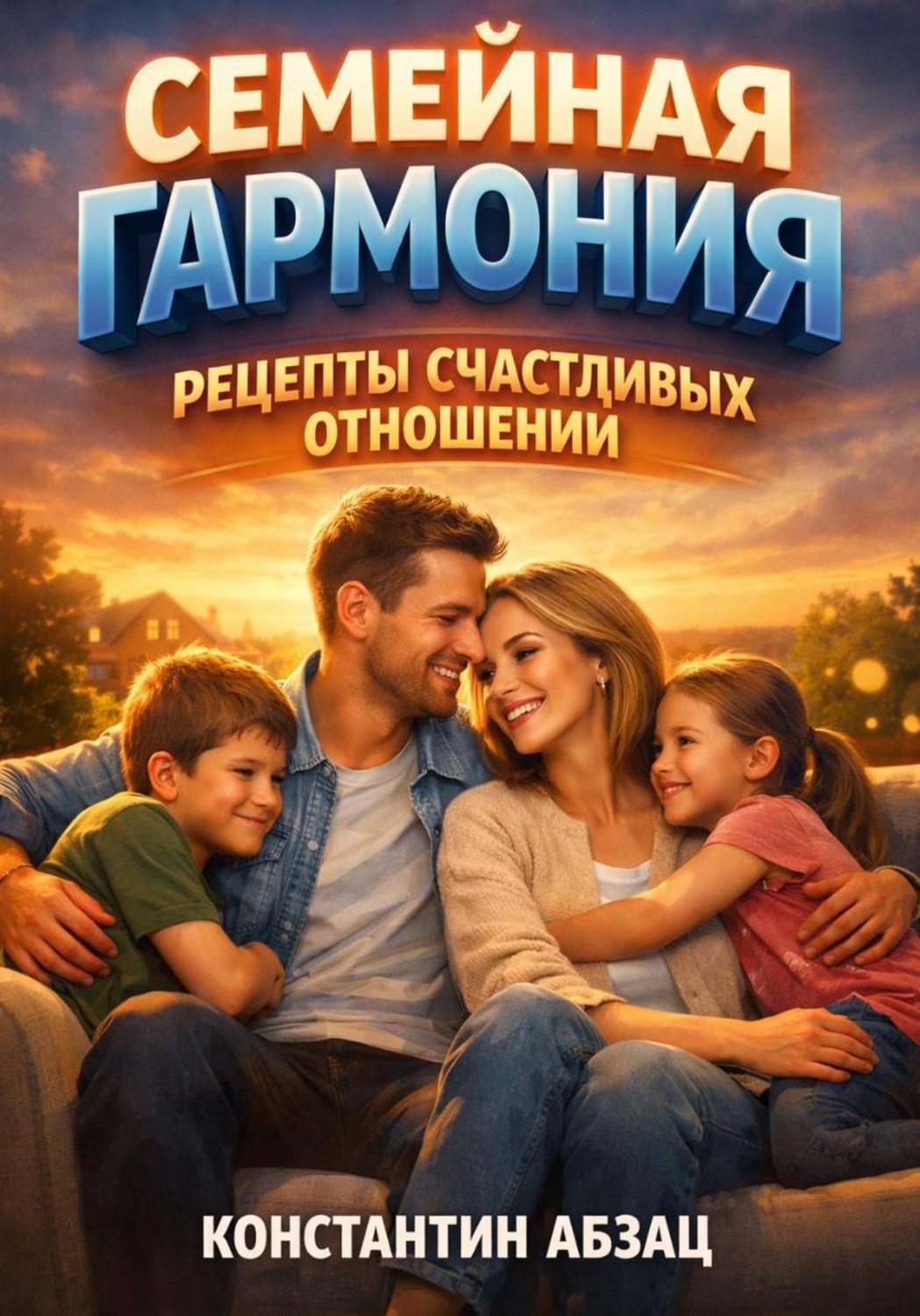 Обложка книги «Семейная Гармония. Рецепты Счастливых Отношений»
