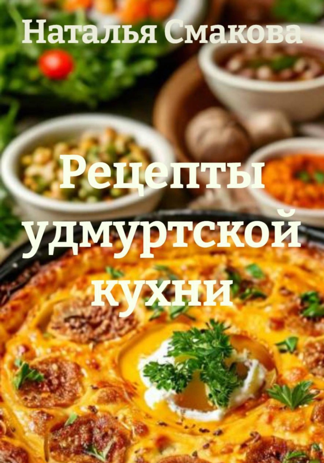 Обложка книги «Рецепты удмуртской кухни»