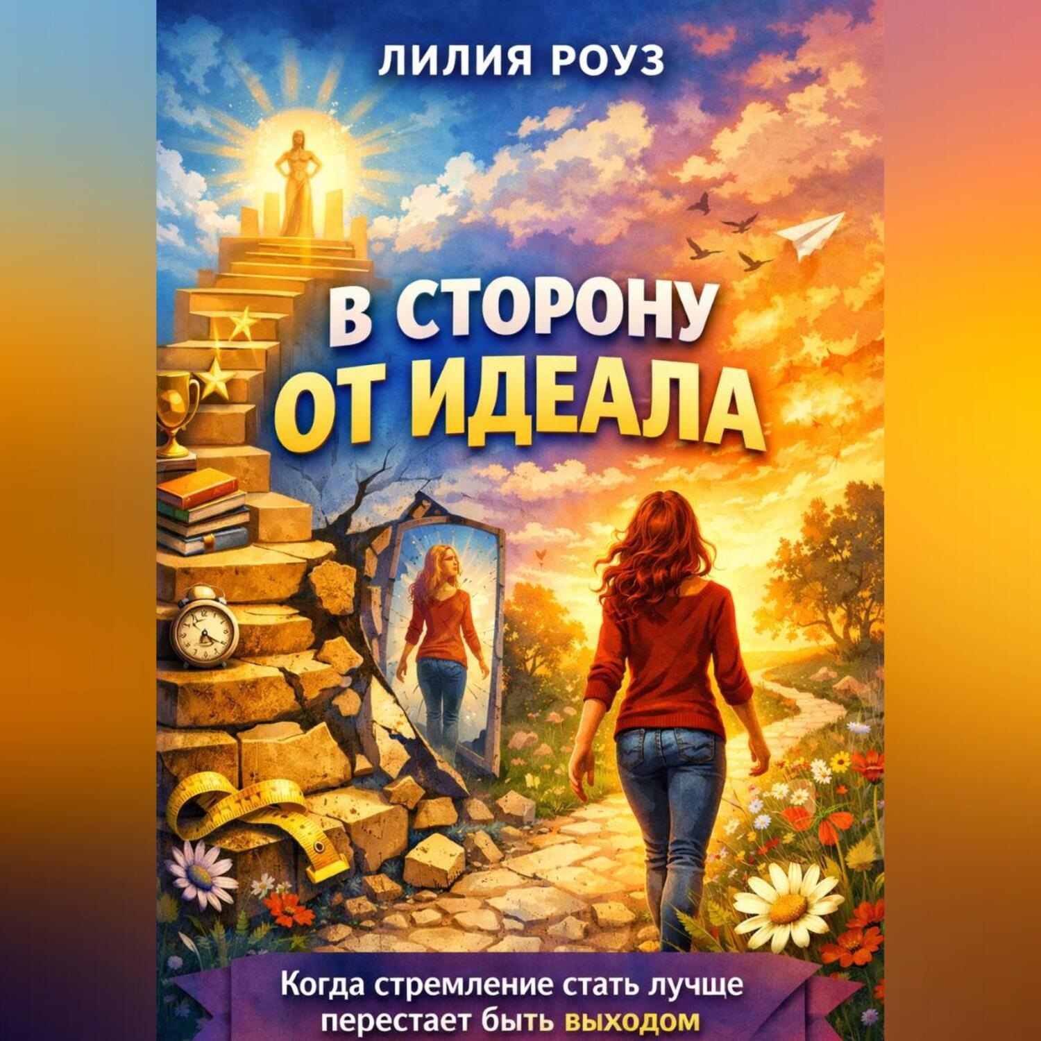 Обложка книги «В сторону от идеала. Когда стремление стать лучше перестаёт быть выходом»