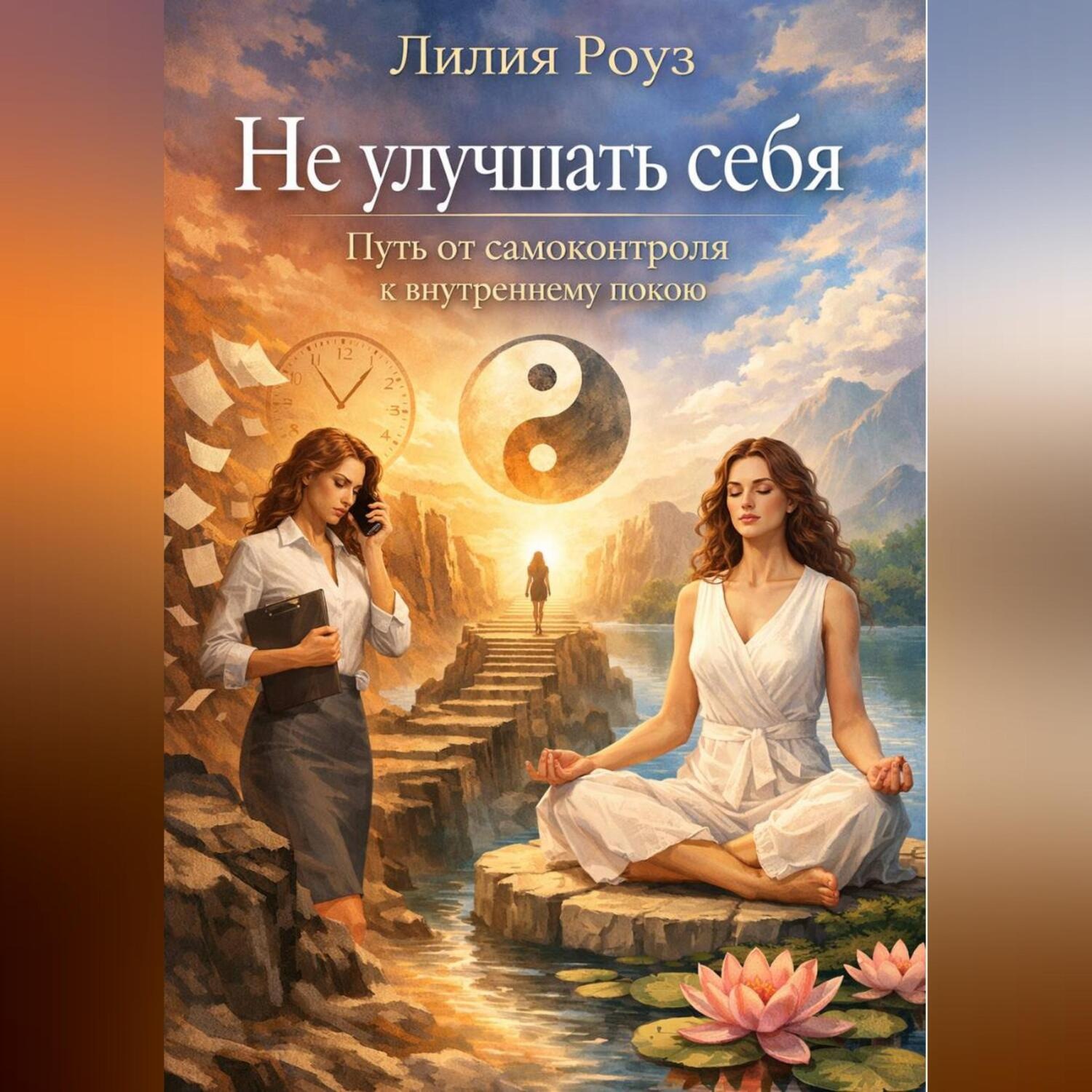 Обложка книги «Искусство не улучшать себя: путь от самоконтроля к внутреннему покою»