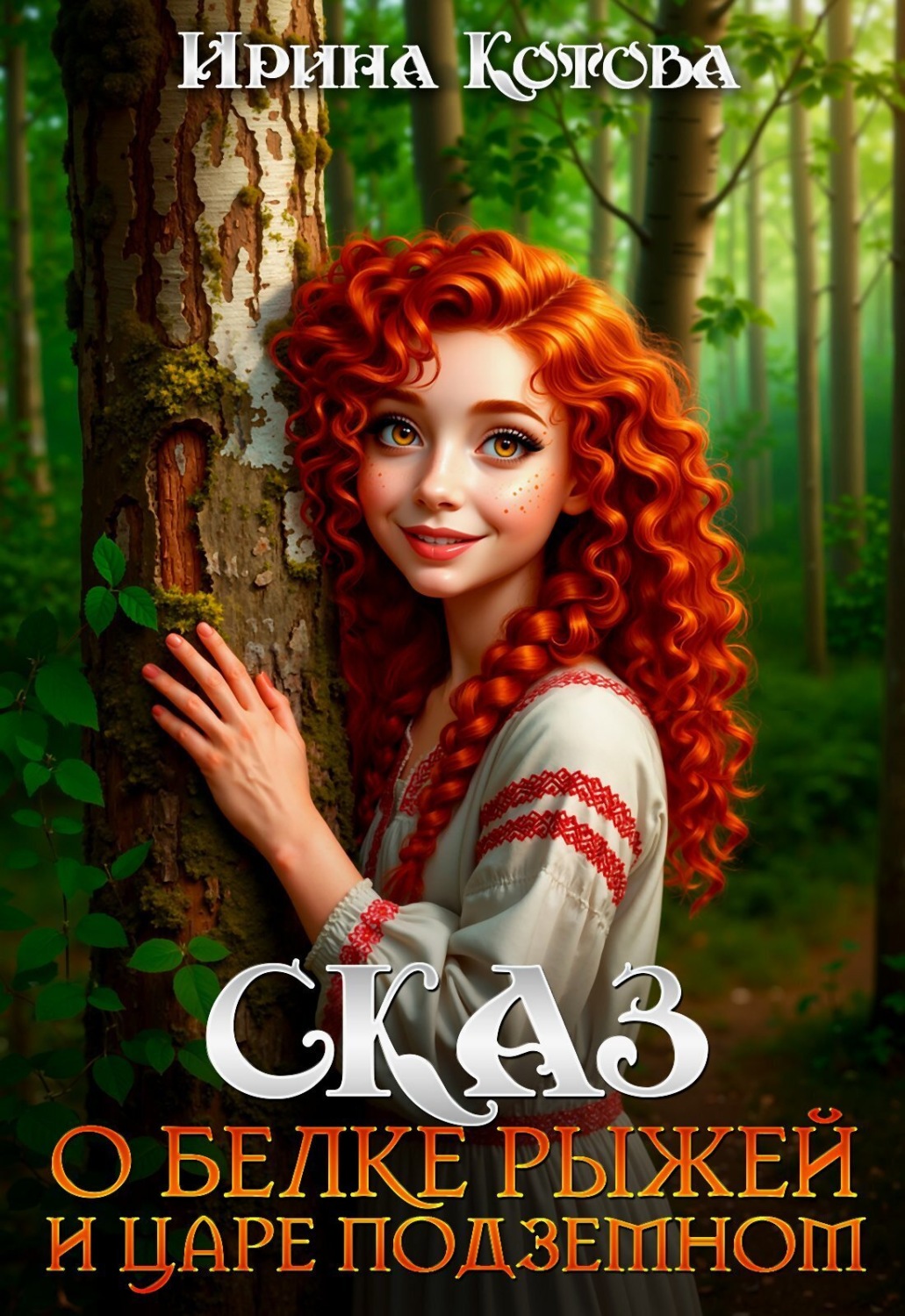 Обложка книги «Сказ о Белке рыжей и царе подземном»