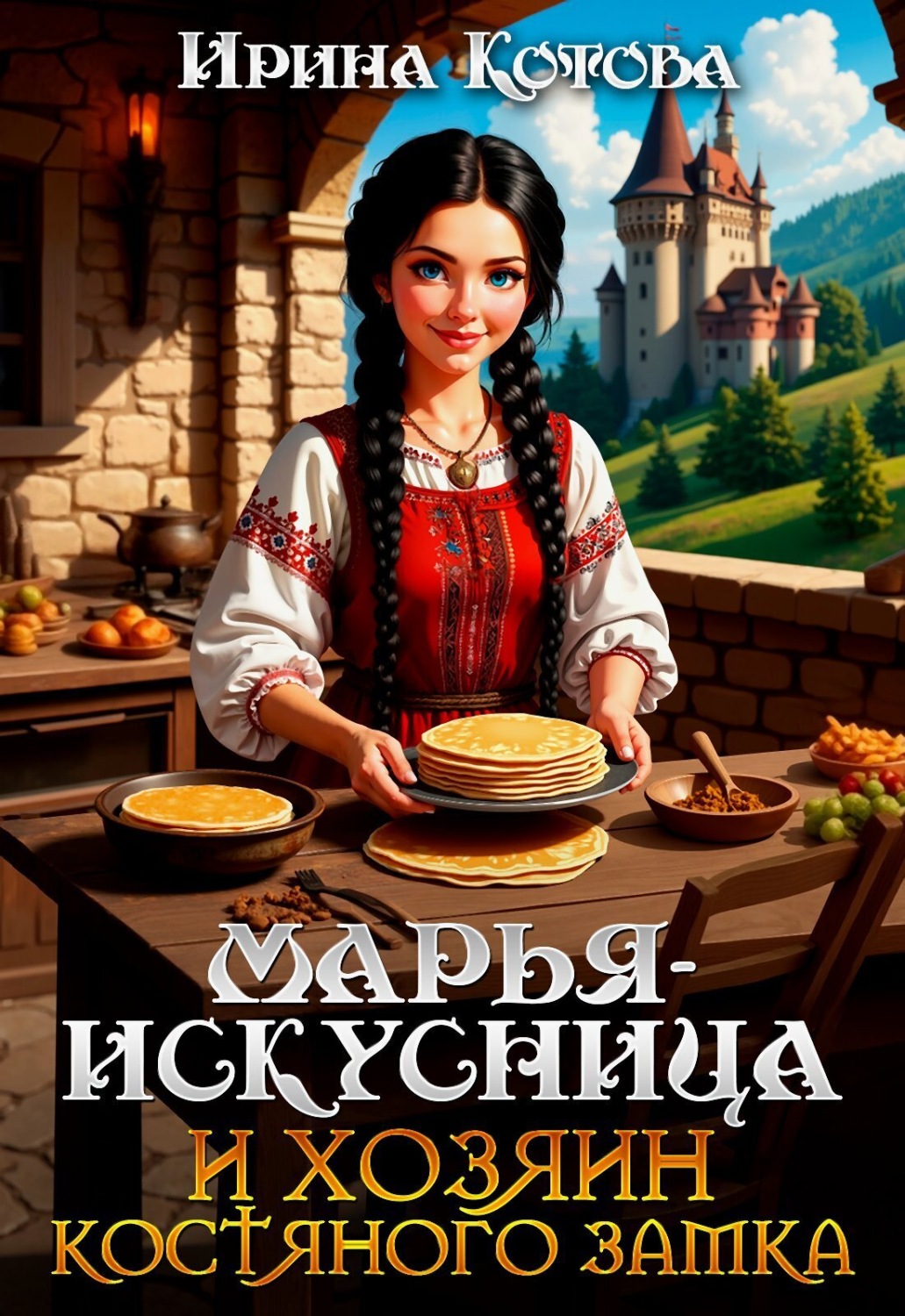 Обложка книги «Марья-Искусница и хозяин костяного замка»