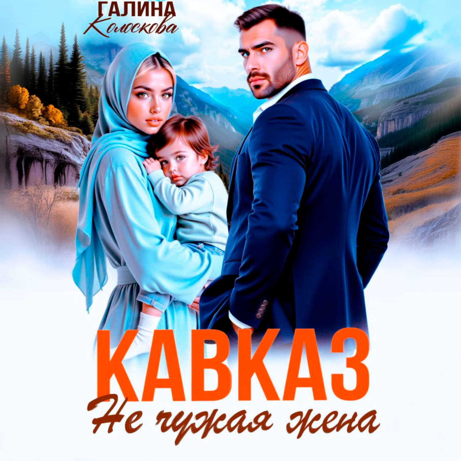 Обложка книги «Кавказ. Не чужая жена»