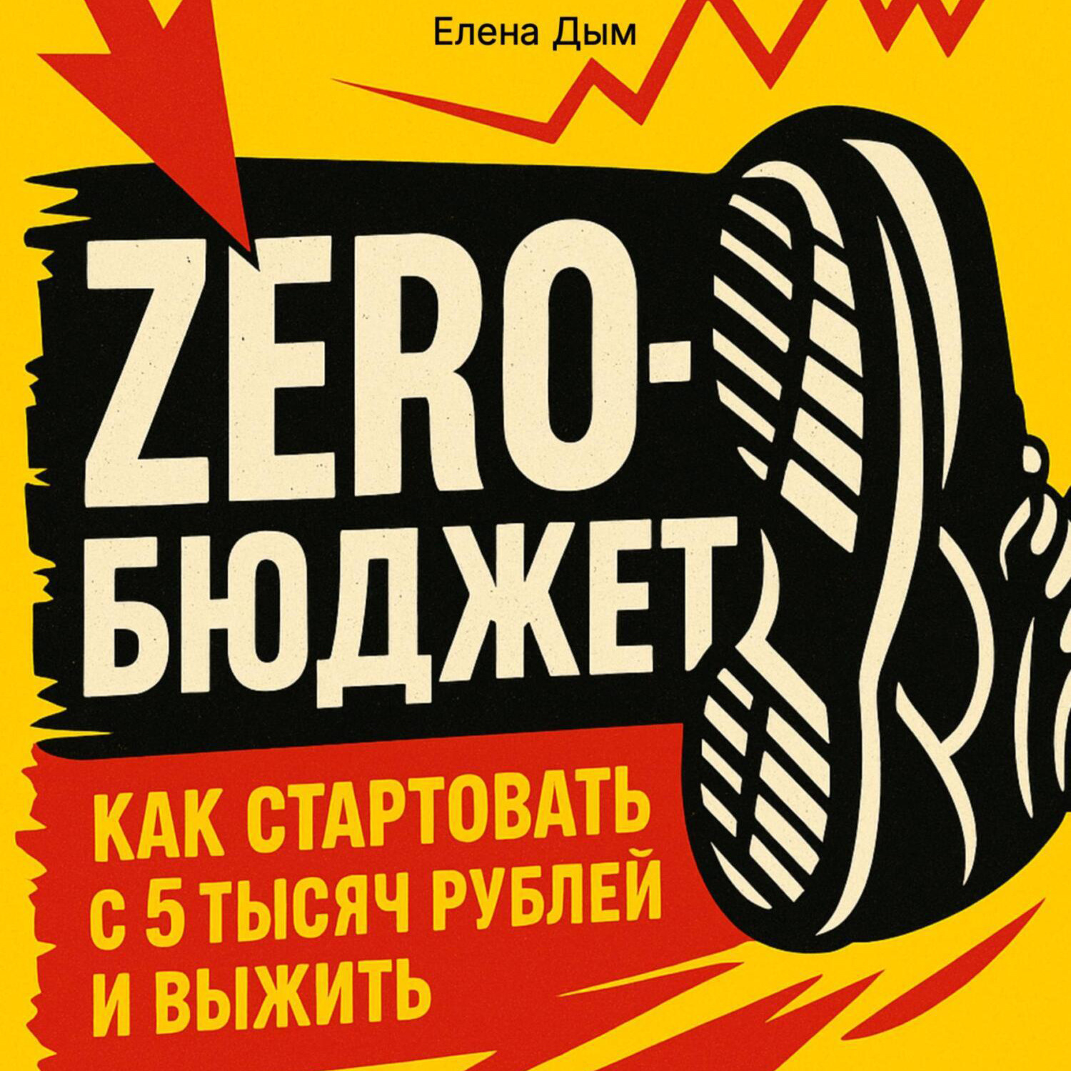 Обложка книги «Zero-бюджет: как стартовать с 5 тысяч рублей и выжить»