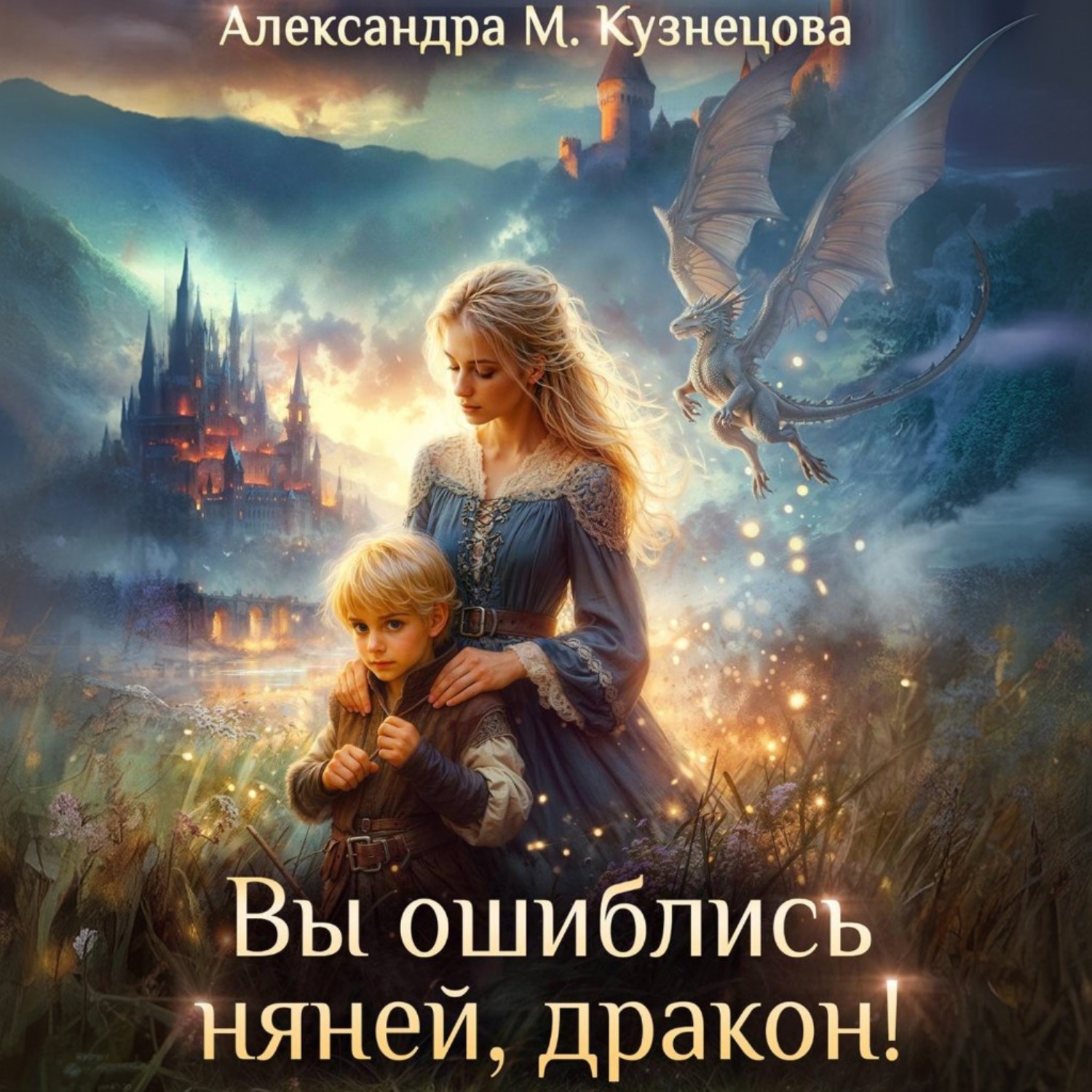 Обложка книги «Вы ошиблись няней, дракон!»