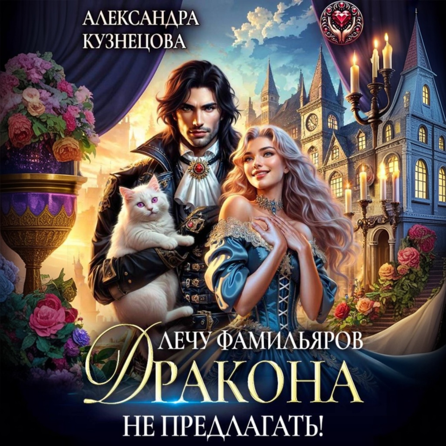 Обложка книги «Лечу фамильяров, Дракона не предлагать!»
