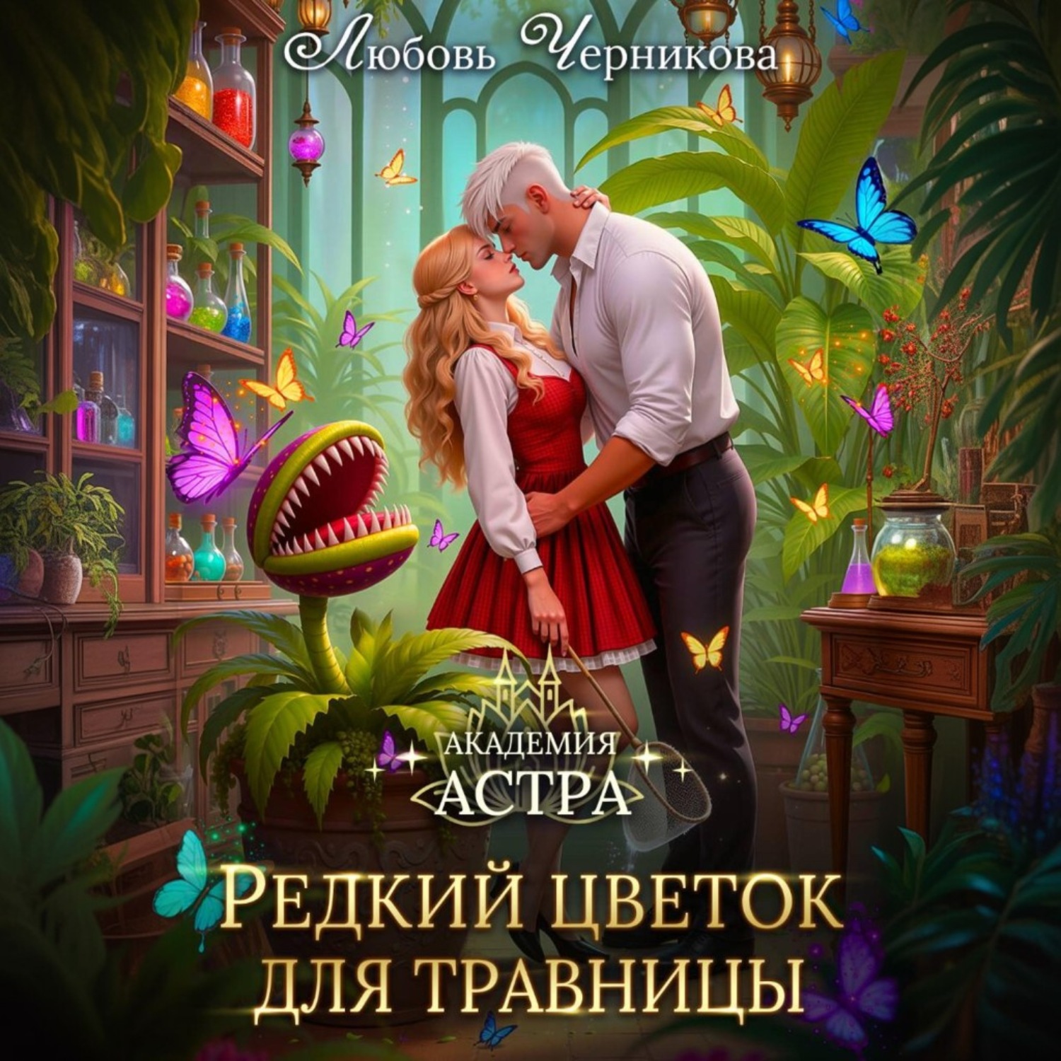 Обложка книги «Академия Астра. Редкий цветок для травницы»