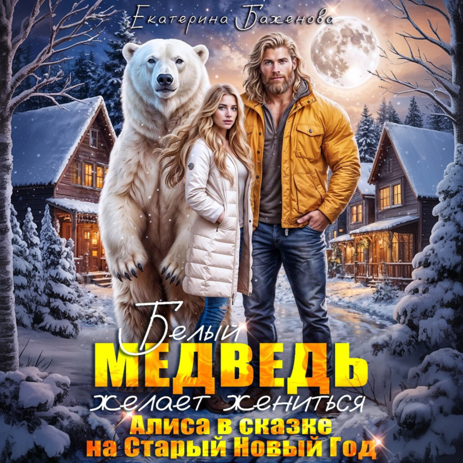 Обложка книги «Белый медведь желает жениться. Алиса в сказке на Старый Новый Год»