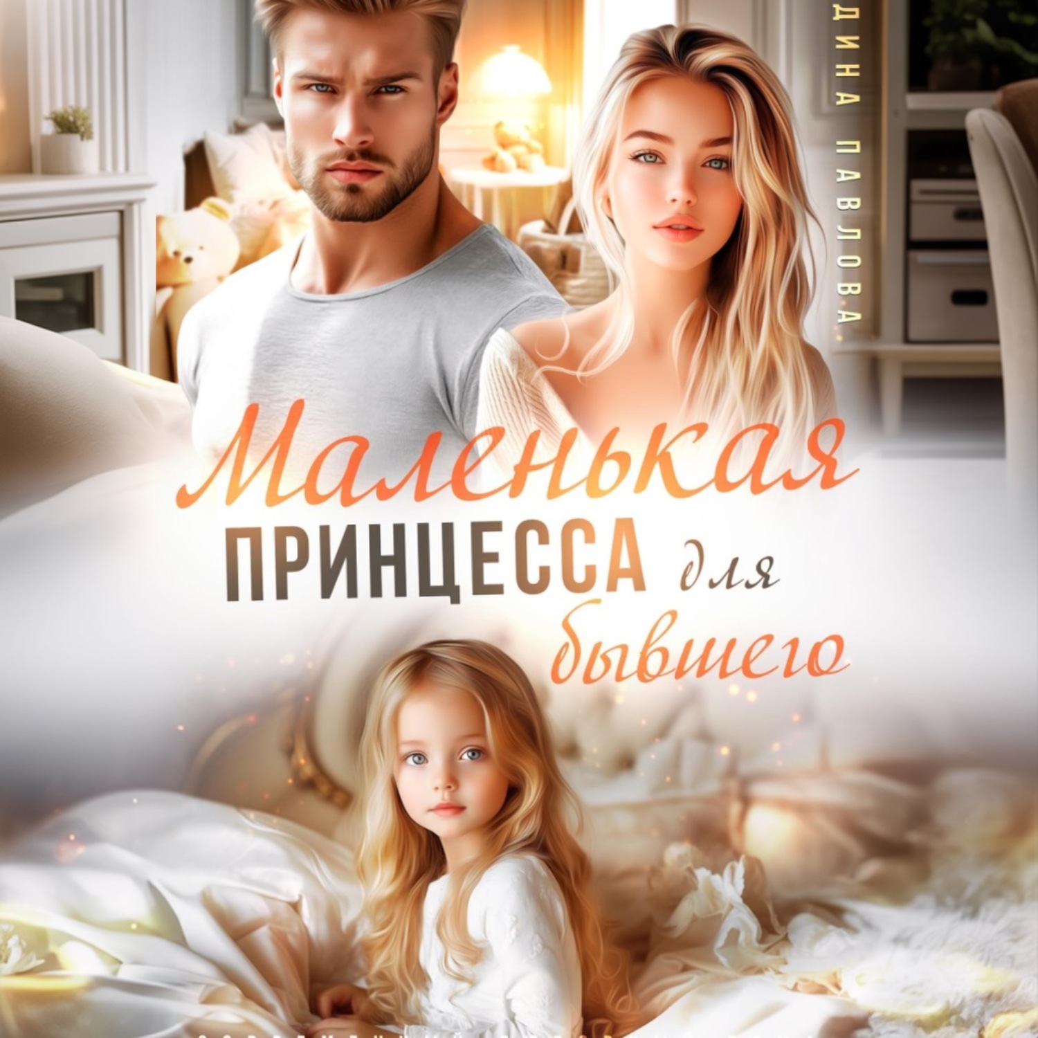 Обложка книги «Маленькая принцесса для бывшего»