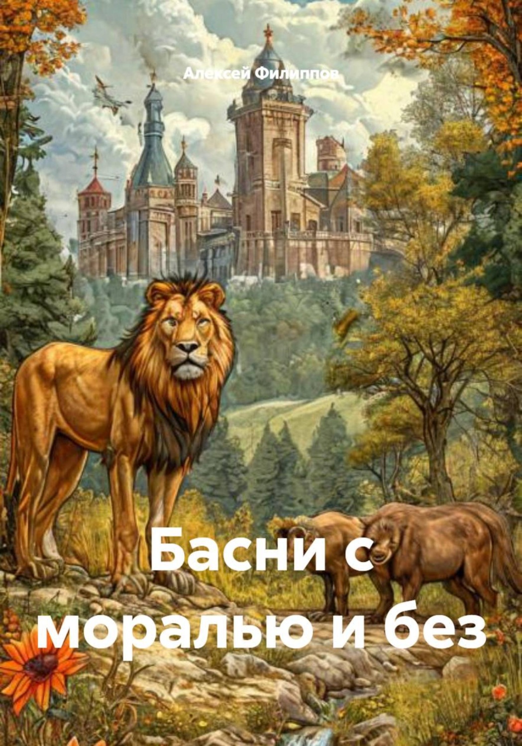 Обложка книги «Басни с моралью и без»