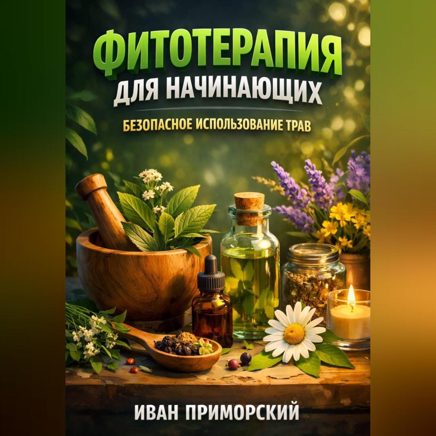 Обложка книги «Фитотерапия для начинающих безопасное использование трав»