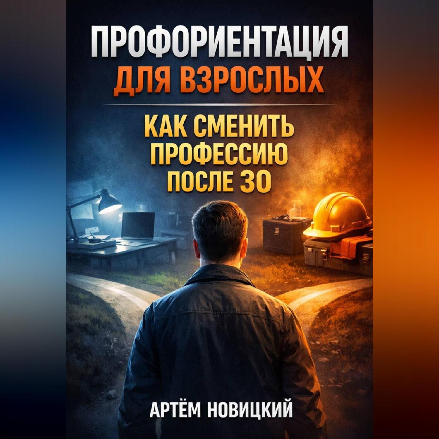 Обложка книги «Профориентация для взрослых как сменить профессию после 30»