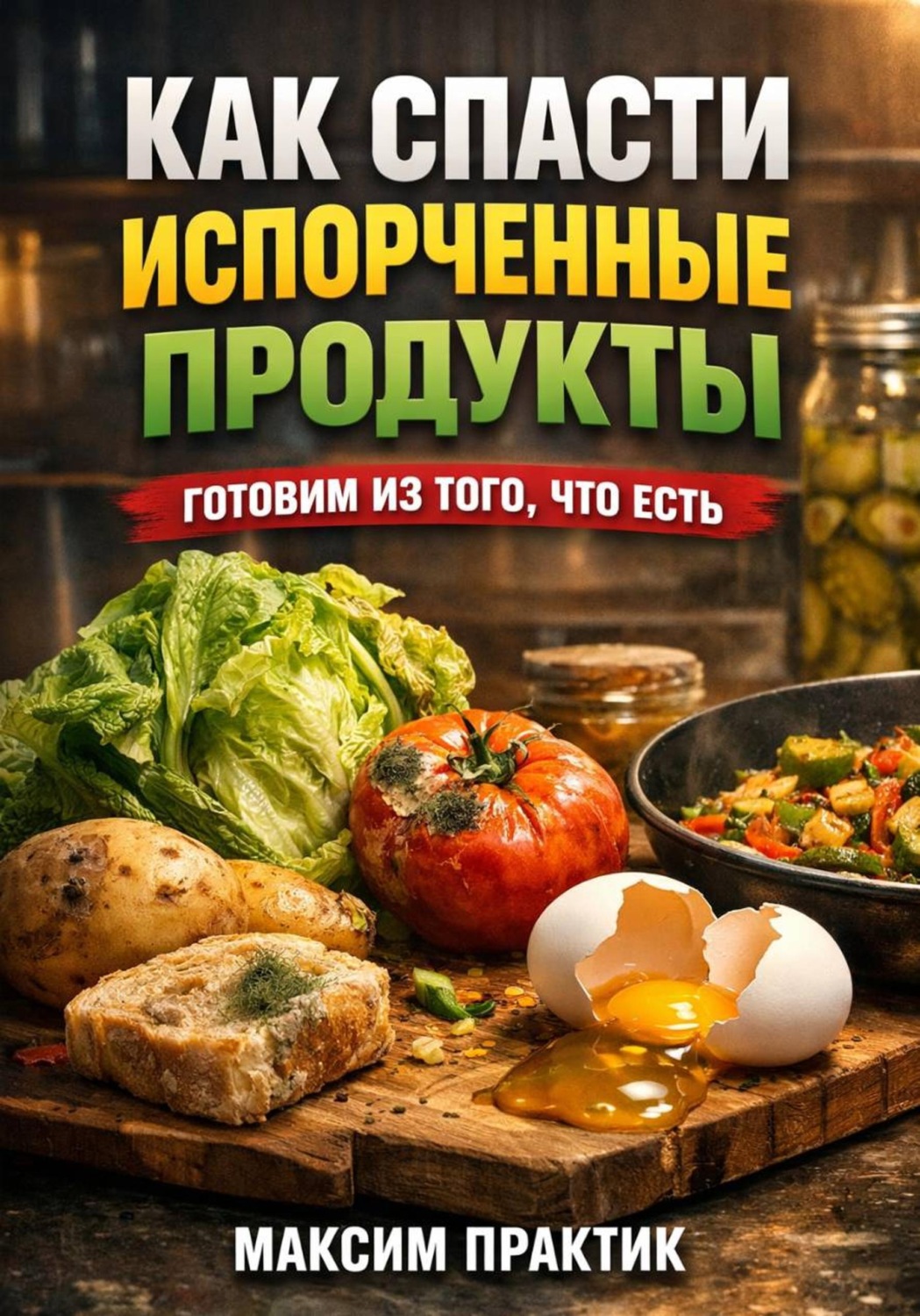 Обложка книги «Как спасти испорченные продукты. Готовим из того что есть»
