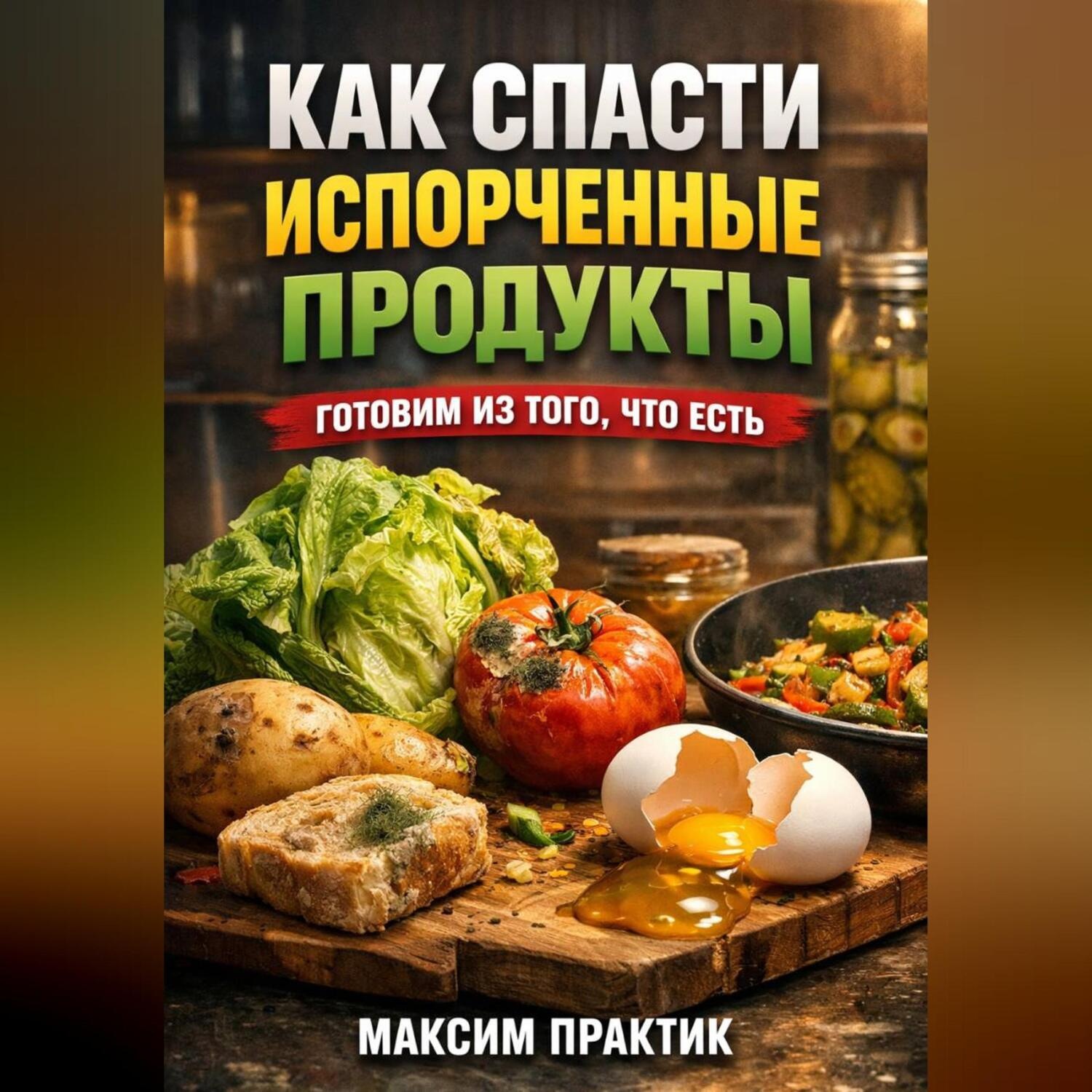 Обложка книги «Как спасти испорченные продукты готовим из того что есть»