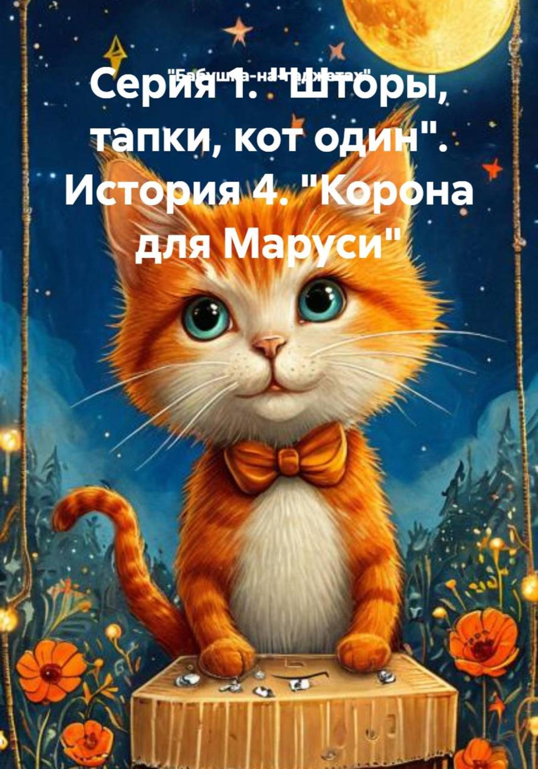Обложка книги «Серия 1. "Шторы, тапки, кот один". История 4. "Корона для Маруси"»