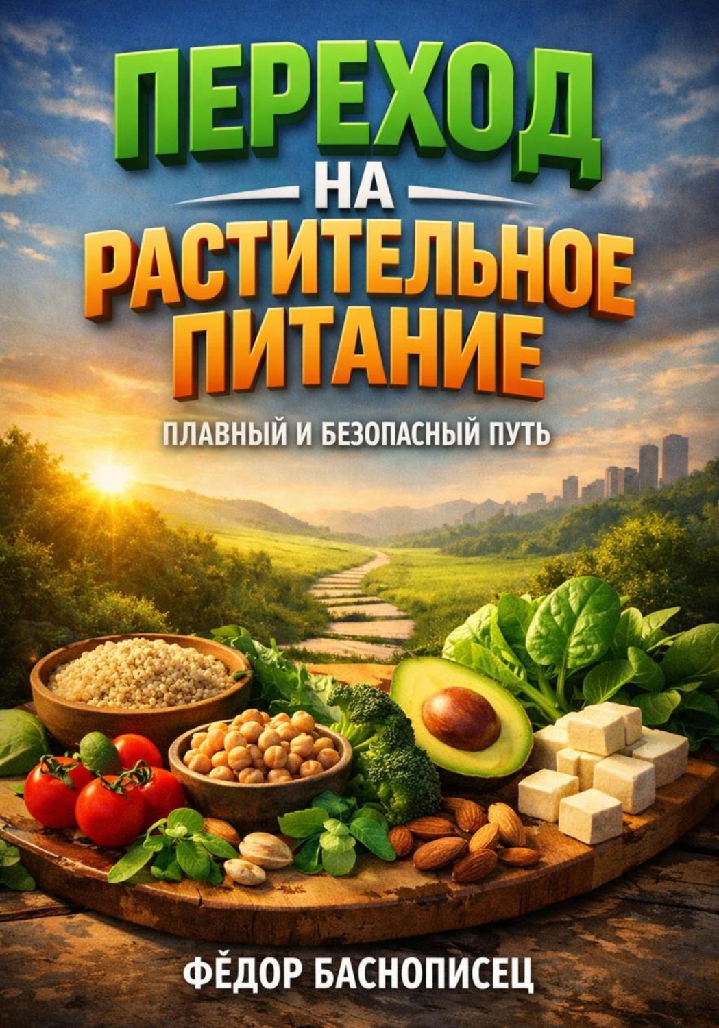 Обложка книги «Переход на растительное питание. Плавный и безопасный путь»