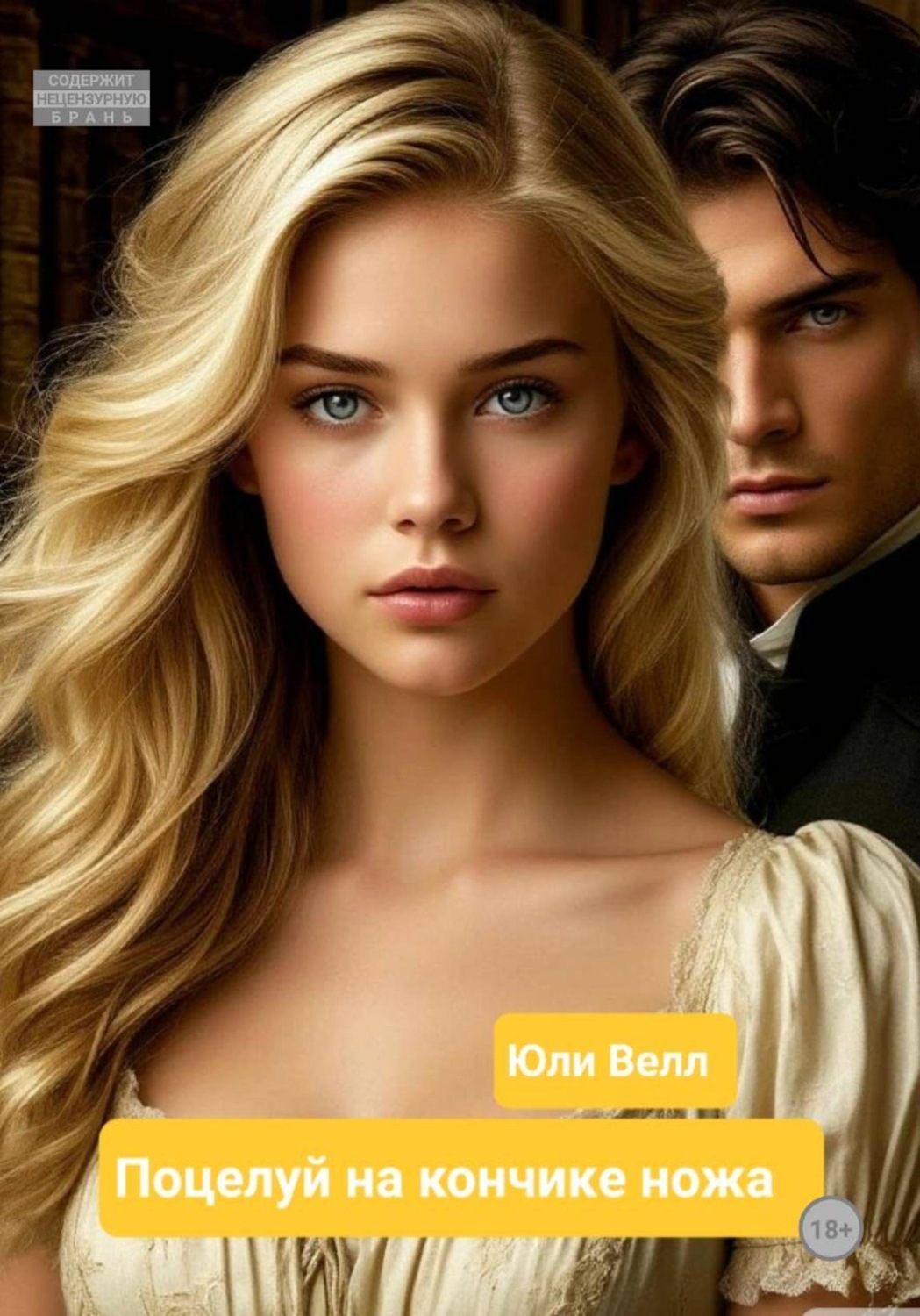 Обложка книги «Поцелуй на кончике ножа»