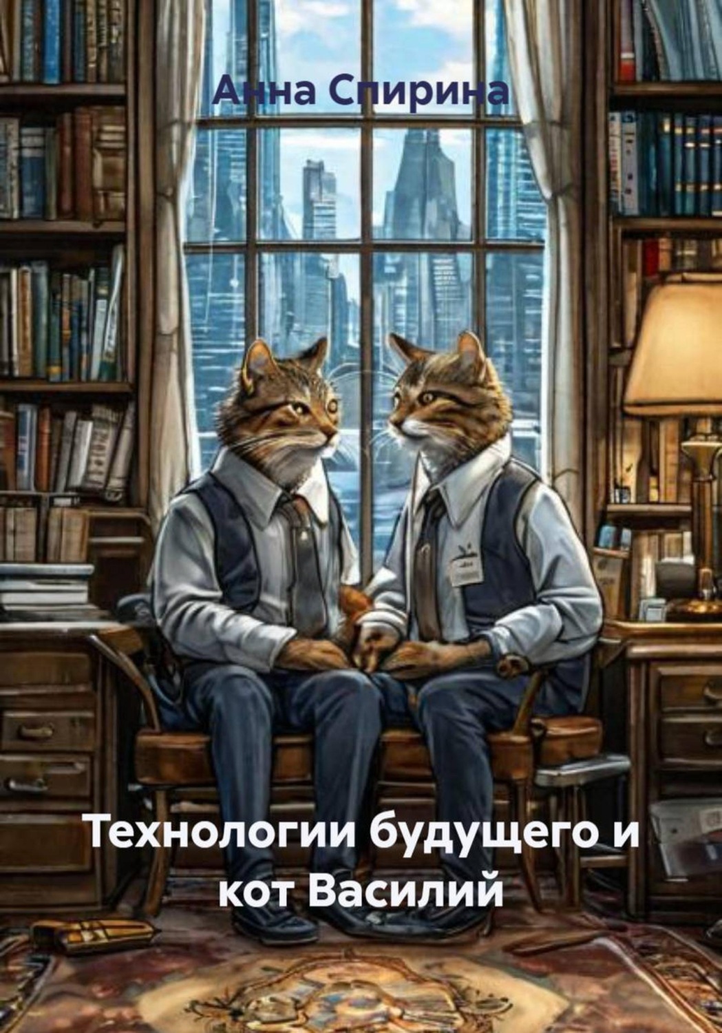 Обложка книги «Технологии будущего и кот Василий»