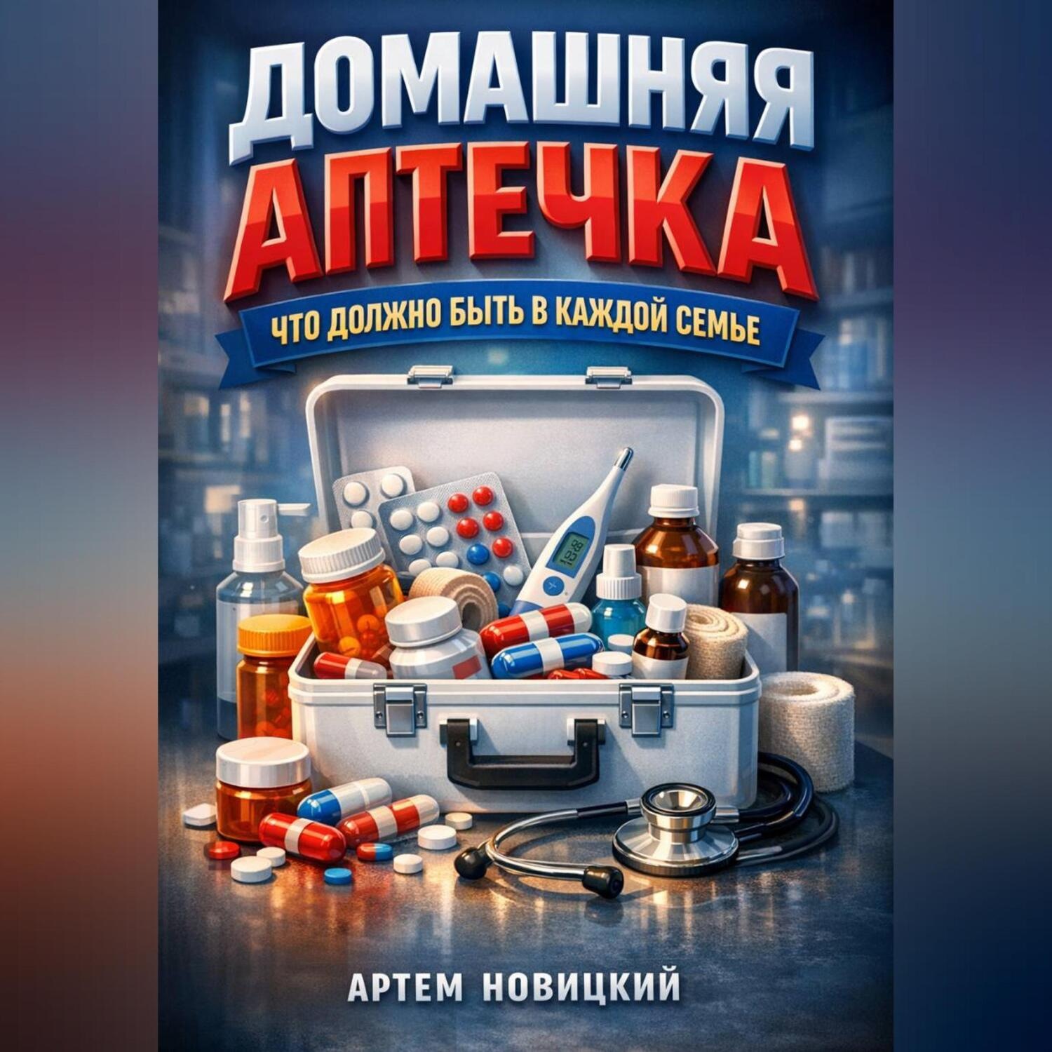 Обложка книги «Домашняя аптечка что должно быть в каждой семье»