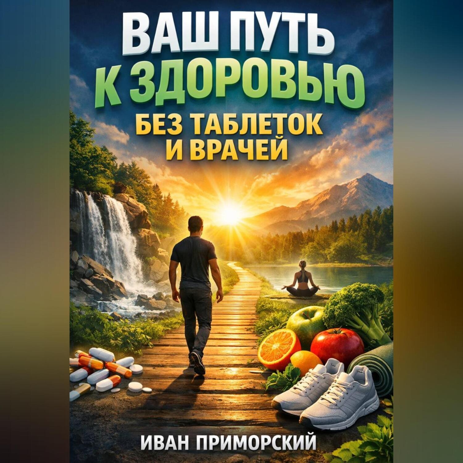 Обложка книги «Ваш Путь к Здоровью Без Таблеток и Врачей»