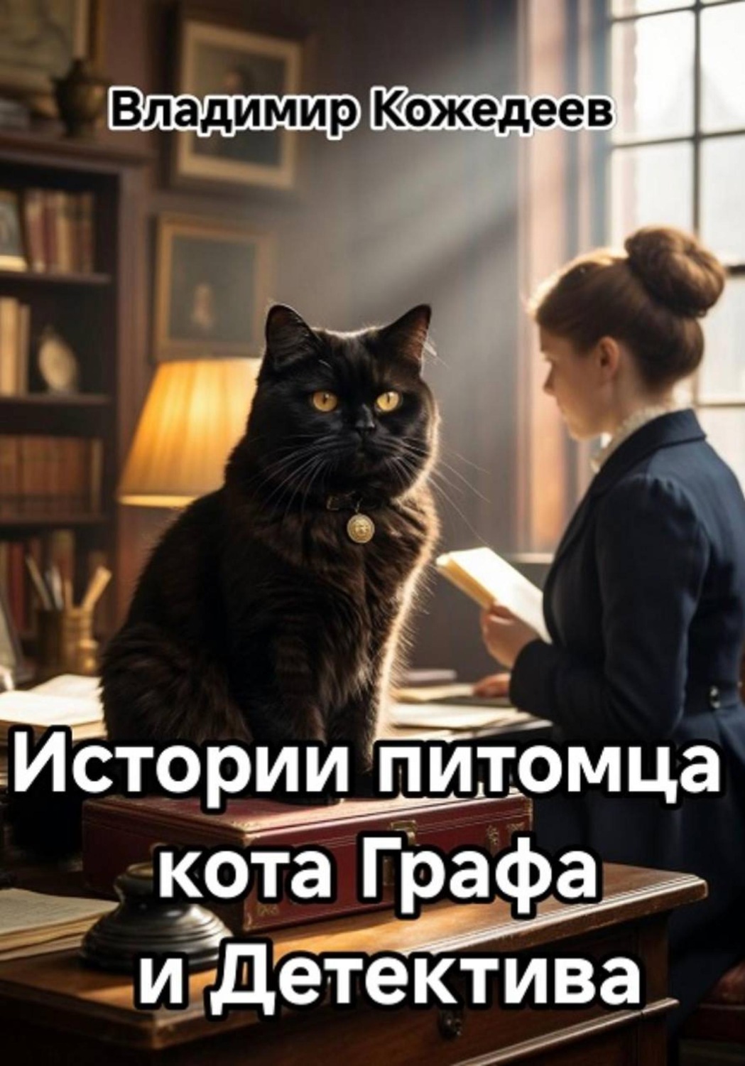 Обложка книги «Истории питомца кота Граф и Детектива»
