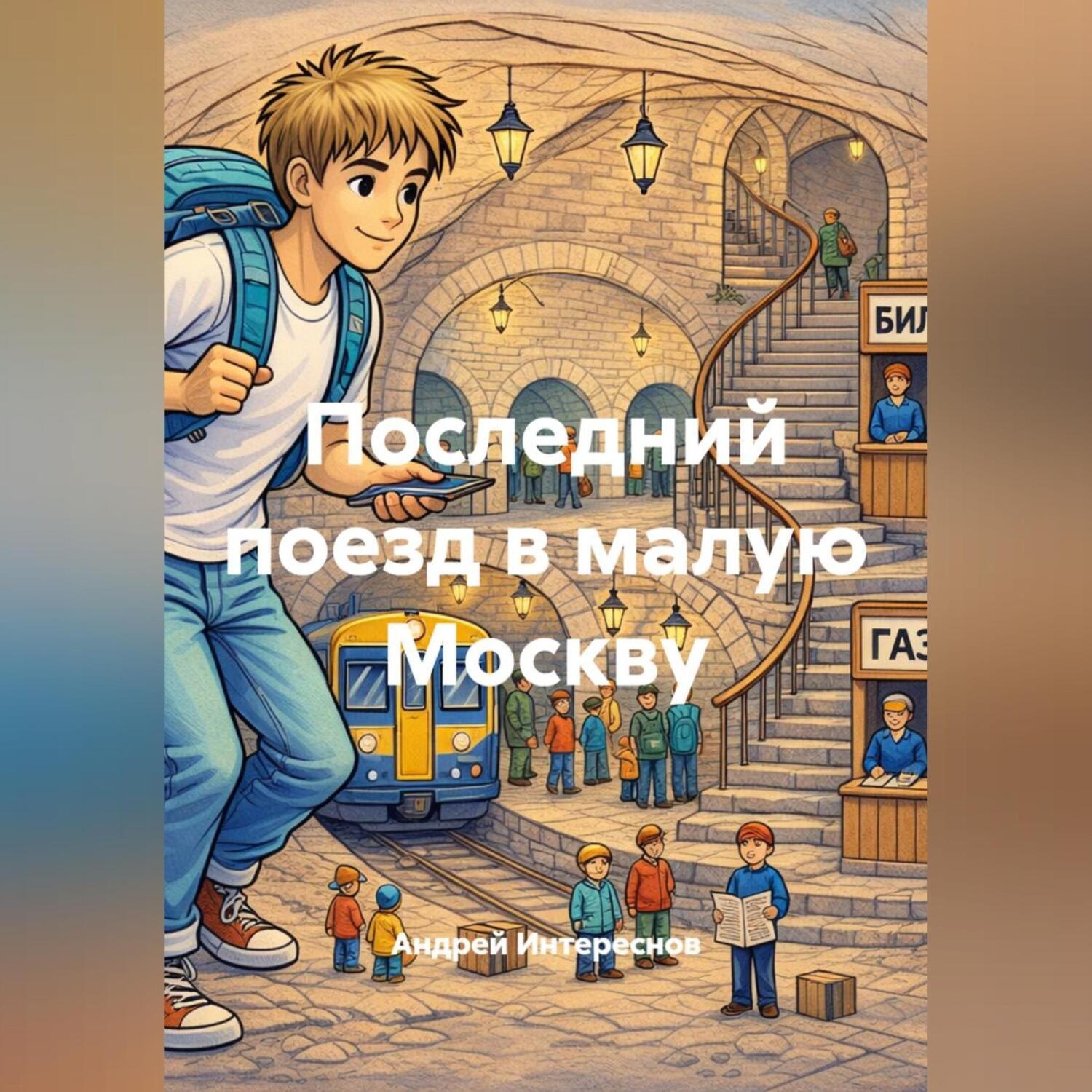 Обложка книги «Последний поезд в малую Москву»