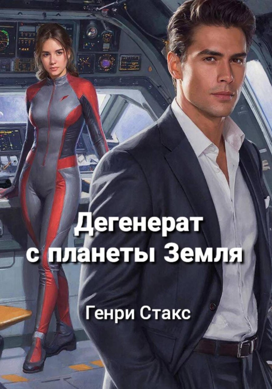 Обложка книги «Дегенерат с планеты Земля»